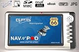 New 7" Inch Tft-lcd Light Weight Slim Design Navnpod Car GPS Navigator System ~~ Route66 USA and Canada Maps ~~ Mp3 Player + Picture Viewer + Video Player + Free 2gb Sd Card + Samsung Cpu