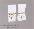 Reutter Porcelain Miniature Victorian Rose Hand Towel