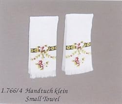 Reutter Porcelain Miniature Victorian Rose Hand Towel