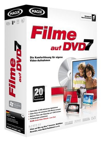 MAGIX Filme auf CD & DVD 7.0