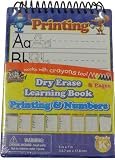 Dry Erase Learning Book Printing and Numbers