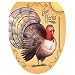 Toilet Tattoos TT-T100-O Thanksgiving Design, Elongated