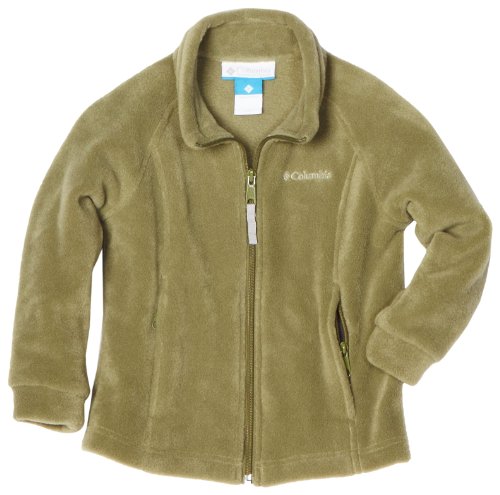 Columbia Girls 2-6x Benton Springs Fleece Hoodie, Thyme, 6/6X