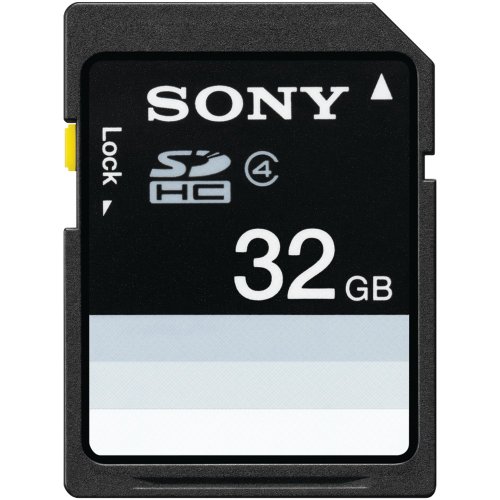 Sony 32 GB Flash Memory Card SF32N4/TQ (Black)
