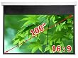Antra Electric Motorized 106" 16:9 Projector Projection Screen Matte White Antra Electric Motorized 106" 16:9 Projector Projection Screen Matte White