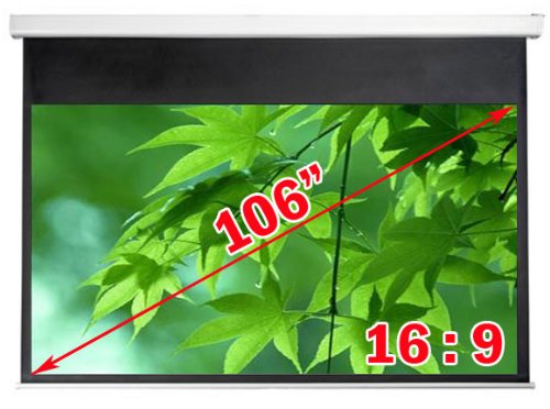 Antra Electric Motorized 106 16:9 Projector Projection Screen