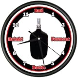 HOME BREW Wall clock moonshine liquor homemade gift