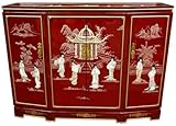 Asian Furniture & Décor - 40" Ming Design Chinese Lacquer Oriental Slant F ....