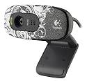 Logitech C270 HD Webcam Fleur Dark (Fantasy Collection)