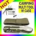 Camping Multi Tool Set Knife Spoon Cork Screw Bottle Opener Survival Gear 6 In 1 Camping Multi Tool Set Knife Spoon Cork Screw Bottle Opener Survival Gear 6 In 1