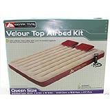 Ozark Trail Velour Top Queen Airbed Kit W/ Pump