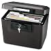 SentrySafe 1170 Black 1/2 Hour FIRE-SAFE File, 0.61 Cubic Feet, Black