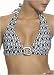 Shoshanna Mod Diamond ring halter bikini top