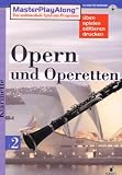  : MasterPlayAlong, Opern und Operetten 2, CD-ROMs : Klarinette, 1 CD-ROM Für Windows 95/98
