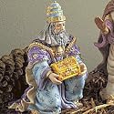 FITZ AND FLOYD NATIVITY FIGURINES NAT WISE MAN 3-BABYLON
