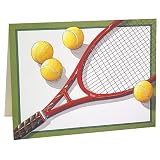 Tennis Racquet Notecards - B00082W8SC