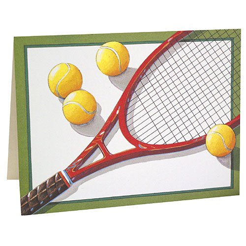 Tennis Racquet Notecards