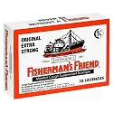 Lofthouse's Fisherman's Friend Menthol Cough Suppressant Lozenges, Original Extra-Strong , 38-Count Packs (Pack of 6)
