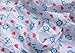 100% Organic Muslin Swaddle Blanket by ADDISON BELLE - Oversized 47 inches x 47 inches - Best Baby Shower Gift - Premium Receiving Blanket (Nautical Print)