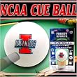 Illinois Illini Officially Licensed Billiards Cue Ball by Frenzy Sports
