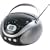 Coby CX-CD241 Portable CD Player with AM/FM Stereo Tuner, Black