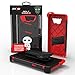 Samsung Galaxy Note 7 Case, Zizo Bolt Cover with [.33m 9H Tempered Glass Screen Protector] Included [Military Grade] Armor Case Kickstand Holster Belt