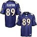 Reebok Baltimore Ravens #89 Mark Clayton Purple Replica Jersey Image of Reebok Baltimore Ravens #89 Mark Clayton Purple Replica Jersey