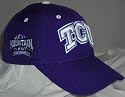 TCU Horned Frogs Adjustable Triple Conference Hat