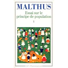 Essai sur le principe de population