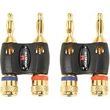 Monster Cable Dual Banana Speaker Adapter (123027)