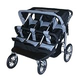 Safetech Triple Jogging Stroller Baby Jogger by Safetech XLT Triple Jogger