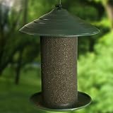 Woodlink STMAG4GRT Hunter Green Steel Magnum Nyjer Bird Feeder