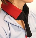 Ice Bandana (TM) - Red/Black with Hook and Loop Closure