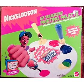 EZ Squeeze Painting Palette with Coloring Mix Computer (1992) by