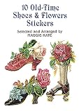 10 Old-Time Shoes and Flowers Stick (Pocket-Size Sticker Collections)