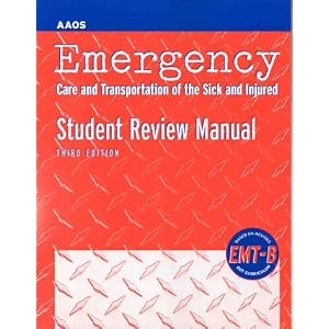 Click here to buy Emergency Care and Transportation of the Sick and Injured: EMT-B Student Review... by American Aaos.