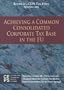 Achieving a Common Consolidated Corporate Tax Base in the EU