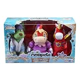Neopets 5 3 Pack Collector Plush - Boy Gelert, Girl Scorchio, and Boy Uni