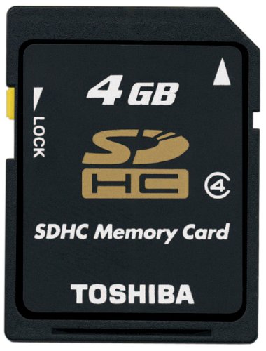 TOSHIBA SDHC���ꥫ���� Class4 4GB SD-E004G4