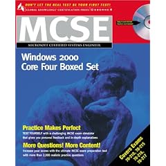 MCSE Windows 2000 Core Four Boxed Set (Exams 70-210, 70-215, 70-216, 70-217)