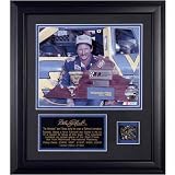 Mounted Memories Dale Earnhardt Framed Richmond Photo w/ Track Piece