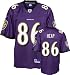 Todd Heap Purple Reebok NFL Premier Baltimore Ravens Jersey