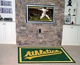 Oakland Athletics 5'x8' Rug 5X8 Floor Mat (Rug)