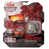BAKUGAN - BAKUTREMOR 960G HAOS (Grey) QUAKE DRAGONOID - AUTHENTIC 960G (W/ DNA Code) - Super Assault - Factory Sealed