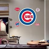 Chicago Cubs Team Logo Fathead Wall Sticker