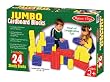 Melissa & Doug 24 Pc Basic Cardboard Blocks