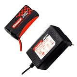 Carrera RC 370800006 - Tuning-Akku & Tuning-Ladeger&auml;t f&uuml;r alle Carrera RC 27 MHz-Fahrzeuge (7,4V 1200mAH Akku + 8,4V 800mAH)