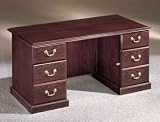 Mahogany 72 Executive Desk Sherwood Mahogany