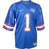 Nike Florida Gators #1 Royal Blue Twilled Football Jersey
