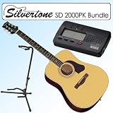 Silvertone SD2000PK Acoustic Guitar Starter Gift Set Outfit